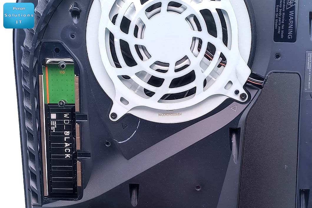 Augmentation de stockage d'une SONY PS5 avec un disque SSD - PERON  SOLUTIONS IT