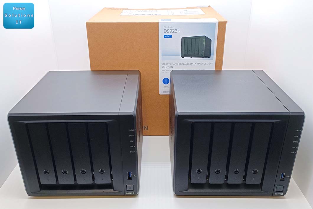 Remplacement d'un NAS SYNOLOGY DISKSTATION DS918+ en panne par un DS923+